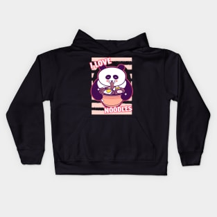 banda love ramen Kids Hoodie